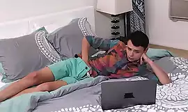 Virgin Twink Step Son Caught Watching Homemade Video Of Step Dad And Mom
