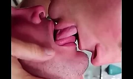 Tyler Saint Mouth Licking Kissing