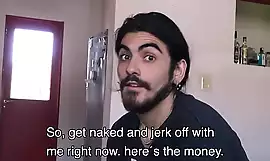 Straight Long Haired Latino Stud Fucked By Gay Roommate For Cash and Free Rent POV