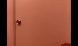 Twerking naked in the bathroom
