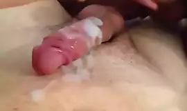 Deux amants sperme sur leurs bites, belle gémissement!