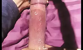 Beautiful Left-hand Penis Pumped Up