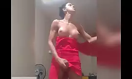 Daniela Santos em uma masturbação