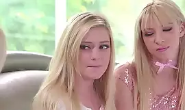 Two Hot Tiny Teen Step Daughters Kenzie Reeves And Chloe Foster Squirt And Maximum With Their Original Step Mom Nina Elle