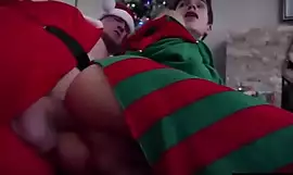 Santa's concise helper fucked raw