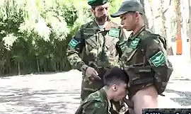 Destroy someone's advantage your Knees Soldier- MilitaryCocks